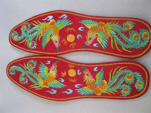 好看刺绣鞋垫花样图案大全,手工刺绣鞋垫花样初学者