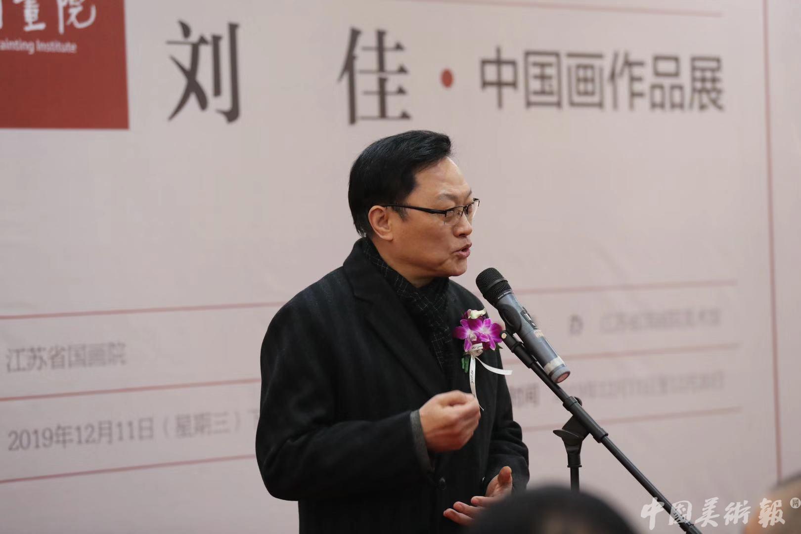 淡定与坚定、安静与干净：刘佳首次个展亮相江苏省国画院美术馆