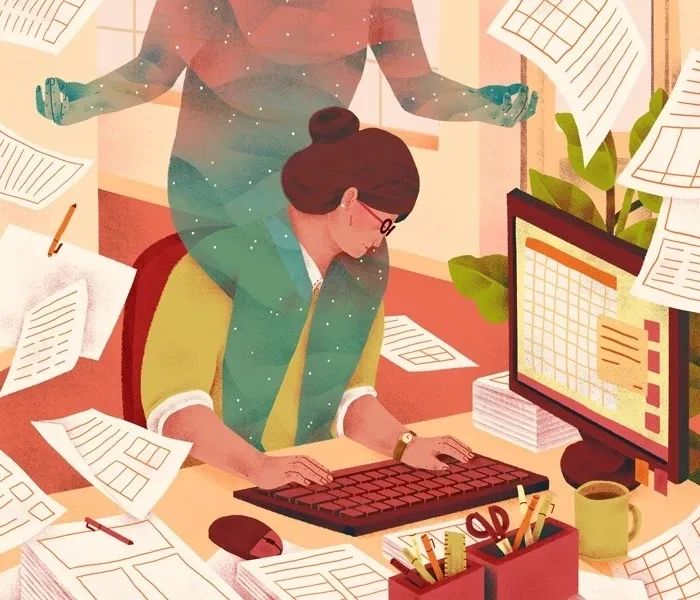 精妙的细节和色彩插画,插画作品想象力是最吸引人的色彩