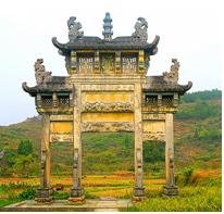 桂林灌阳月岭古民居,灌阳月岭古民居赏花