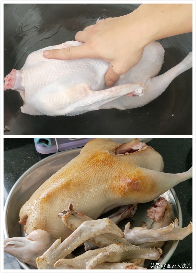 广东人爱吃的碌鹅：教你家常做法，配料简单步骤少，1大只不够吃