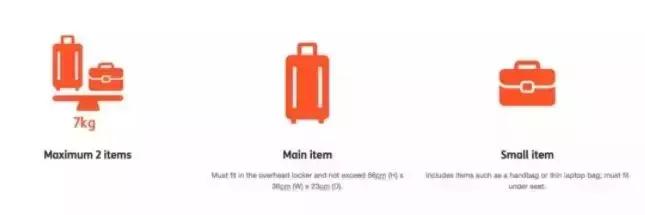 各大航空公司行李携带规定,2018年各大航空公司随身行李规定