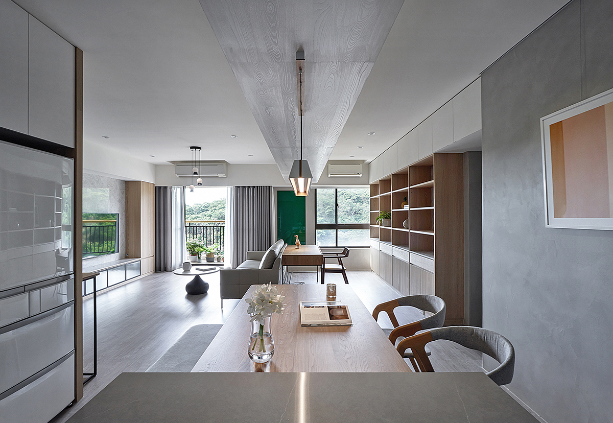 沙发不靠墙的简单装修风格效果,沙发不靠墙的客厅该怎样设计好看