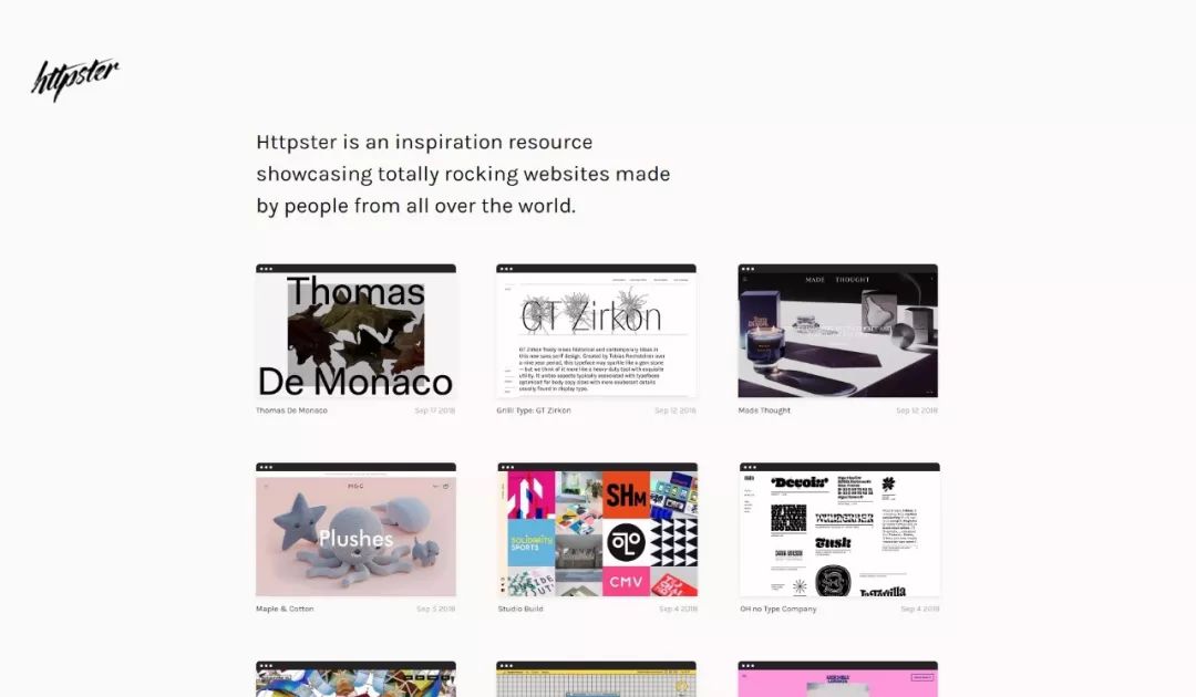 设计灵感系列之网页设计,网页设计灵感网站推荐