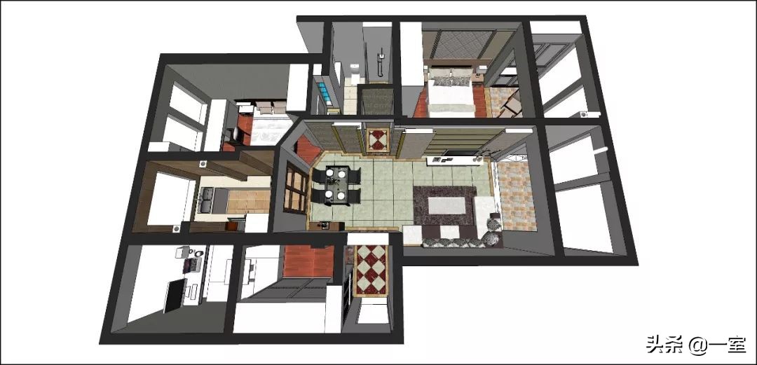 su别墅模型库合集,大师su模型