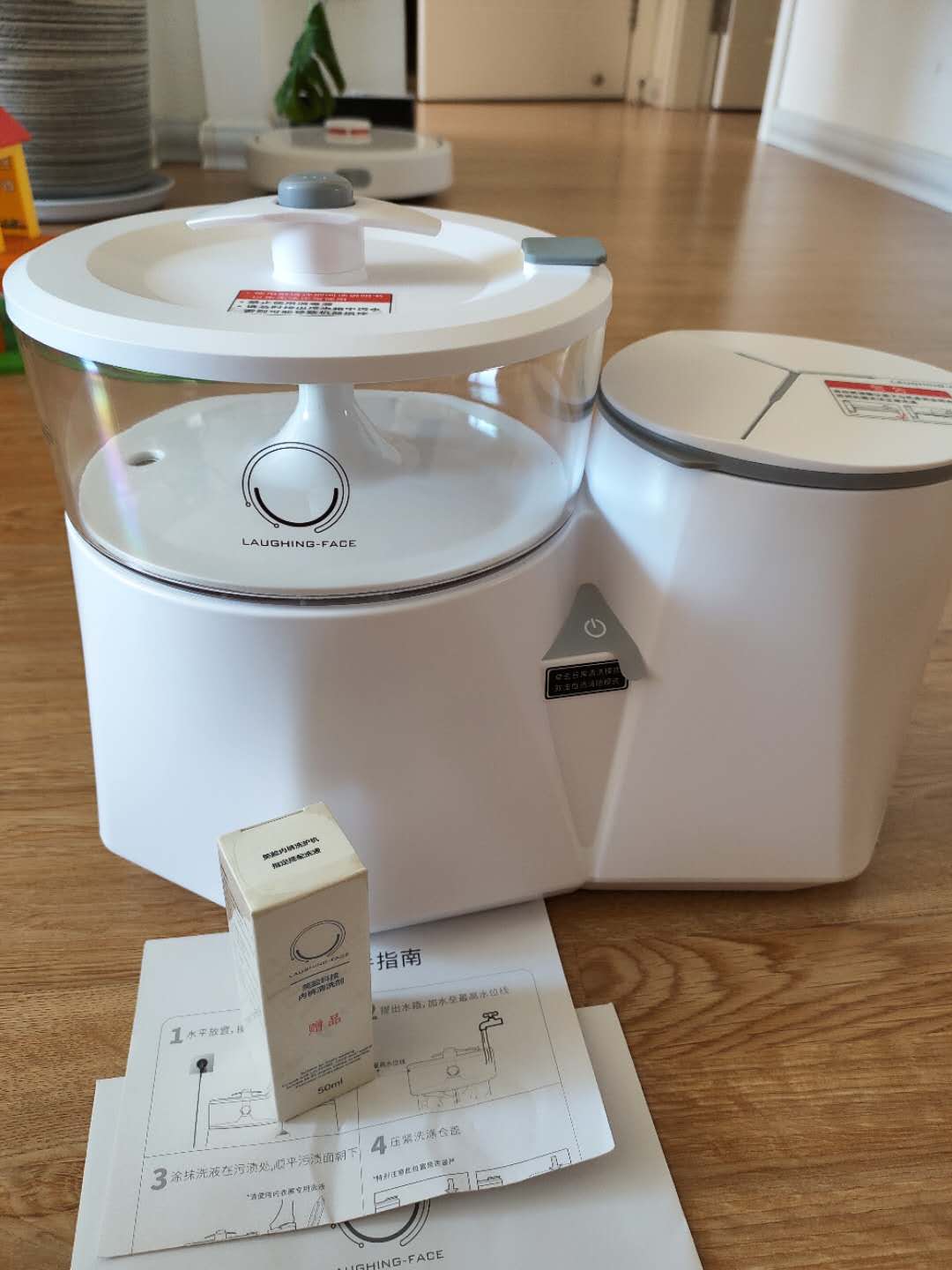 用了三个月的洗衣机提示清洁,给老婆用了三个月浴室清洁剂