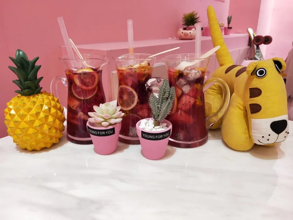 银川打卡游玩的地方,银川小菠萝网红店打卡