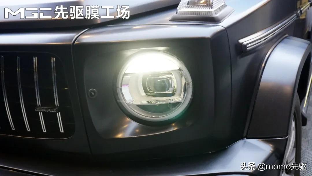 三十年不变经典传承硬汉的态度奔驰大G​装贴哑光系列车衣