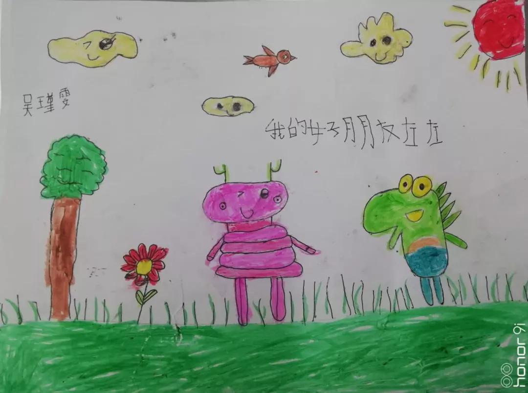 分享一组孩子们的绘画作品,小朋友们的绘画投稿展示第六期