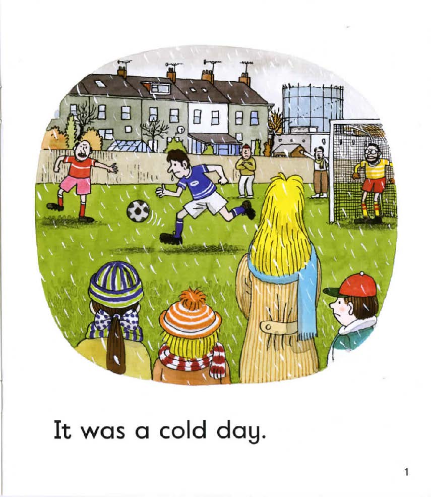 牛津阅读树一级绘本读物《Goal》