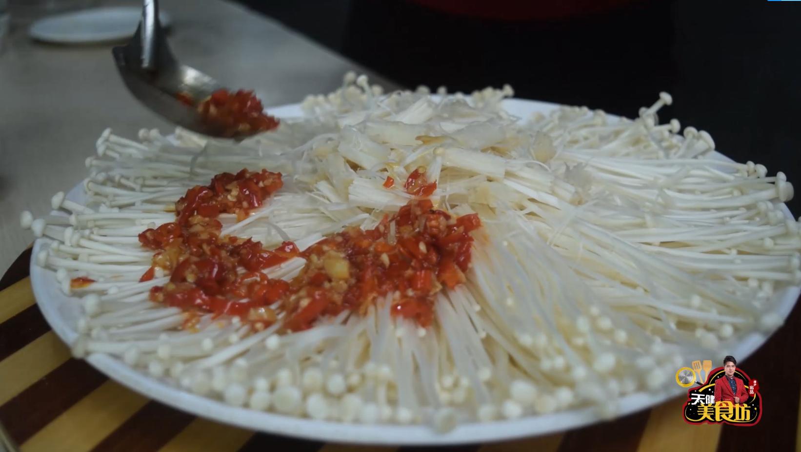 金针菇怎么做爆辣又简单,金针菇怎样做辣才好吃