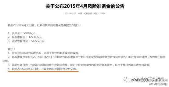 红岭创投股东在投资宝平台欠款的由来