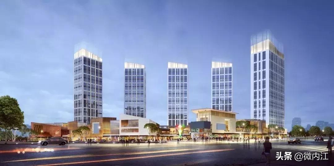 内江即将开发的购物广场,内江新商圈