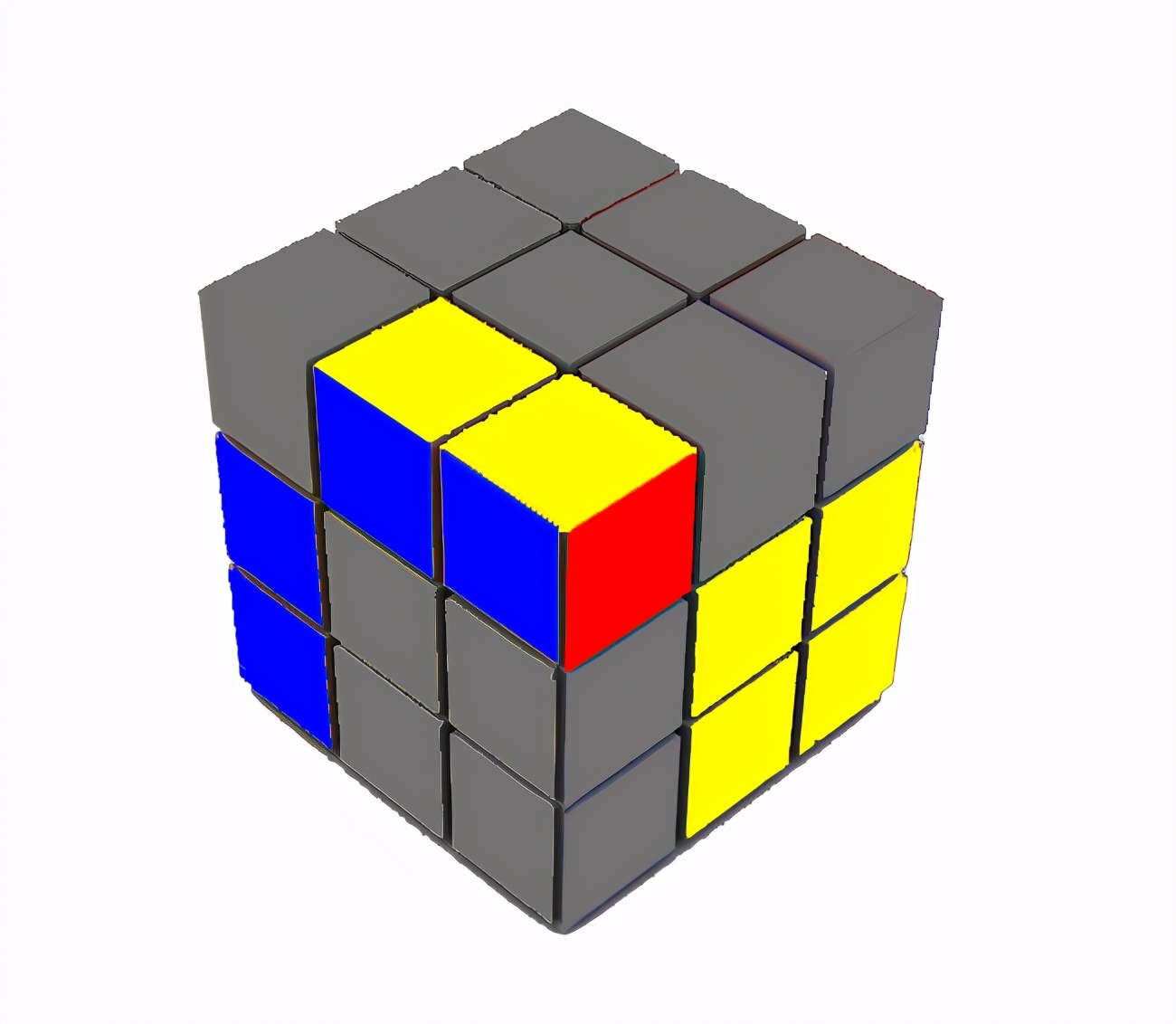 三阶魔方桥式和cfop选择哪个,桥式解法还原三阶魔方公式图