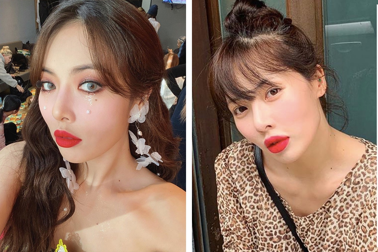 泫雅玻尿酸唇,泫雅水光唇