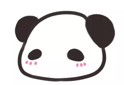 儿童画画教程3-6岁简笔画熊猫,猴子大象小鸟老虎熊猫的简笔画