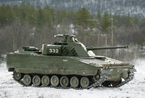 瑞典strv-103b主战坦克实战,瑞典奇葩坦克