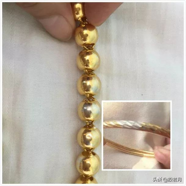 彩金为什么看着比黄金重,为什么彩金戴着戴着变色了