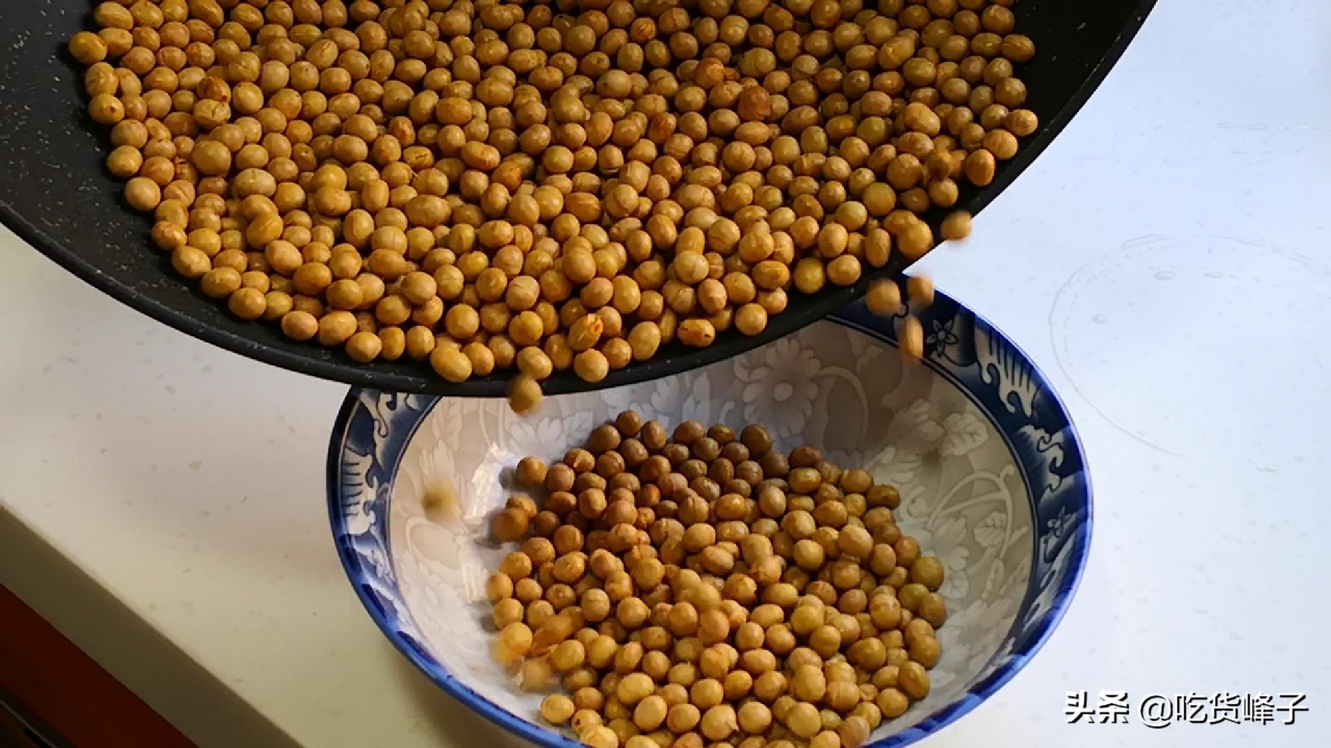 乡下糖豆的做法,炒糖豆子教学视频