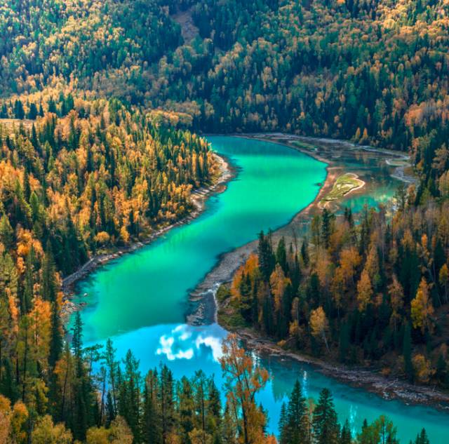 阿勒泰秋季旅行,新疆旅行阿勒泰秋天