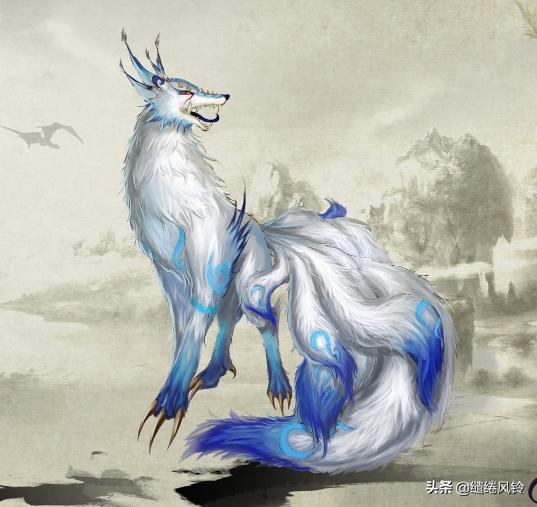 全部山海经神兽彩图,山海经76种神兽图片及名字