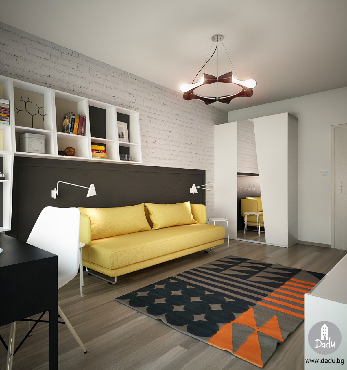 创意卧室,青少年男孩房卧室设计