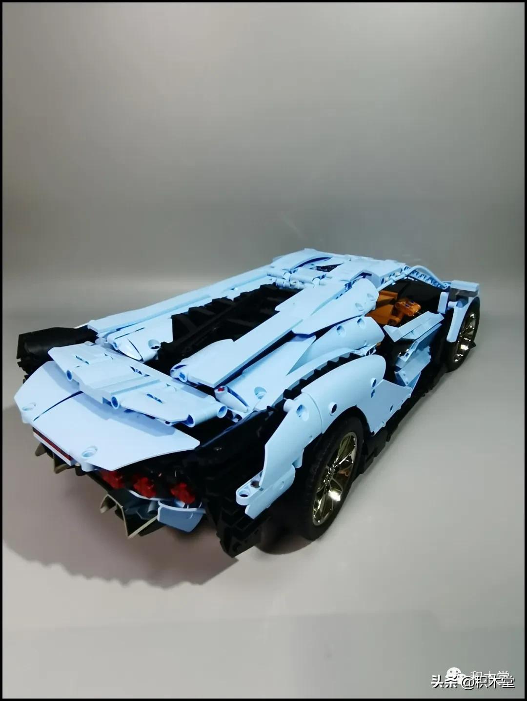 宇星模王13056拼装全过程,宇星模王积木开箱拼装过程