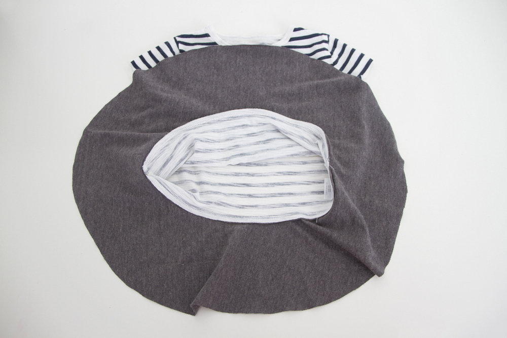 怎样让长t恤变短不露肚子,纯棉t恤缩水变短变肥怎么办