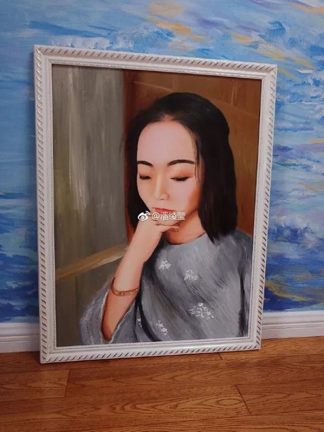 比起打印画，美院毕业的他，笔下这种彩铅水彩画才好看哭了~