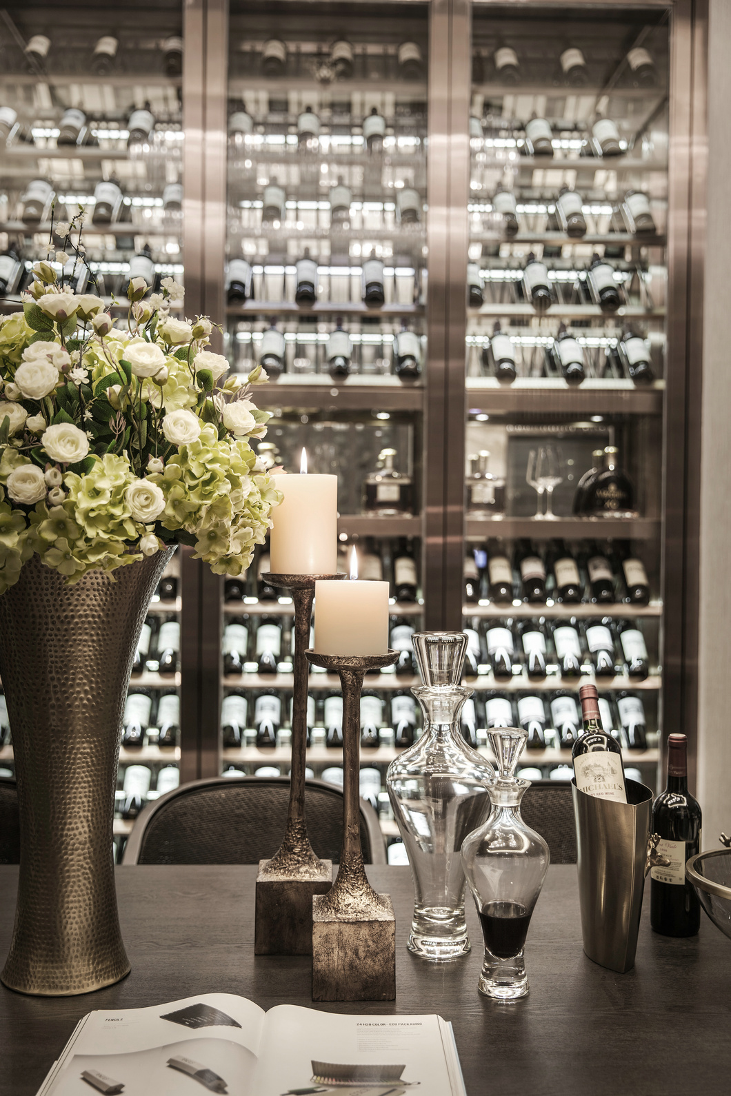 美观实用最新酒柜设计,室内装饰酒柜设计风格