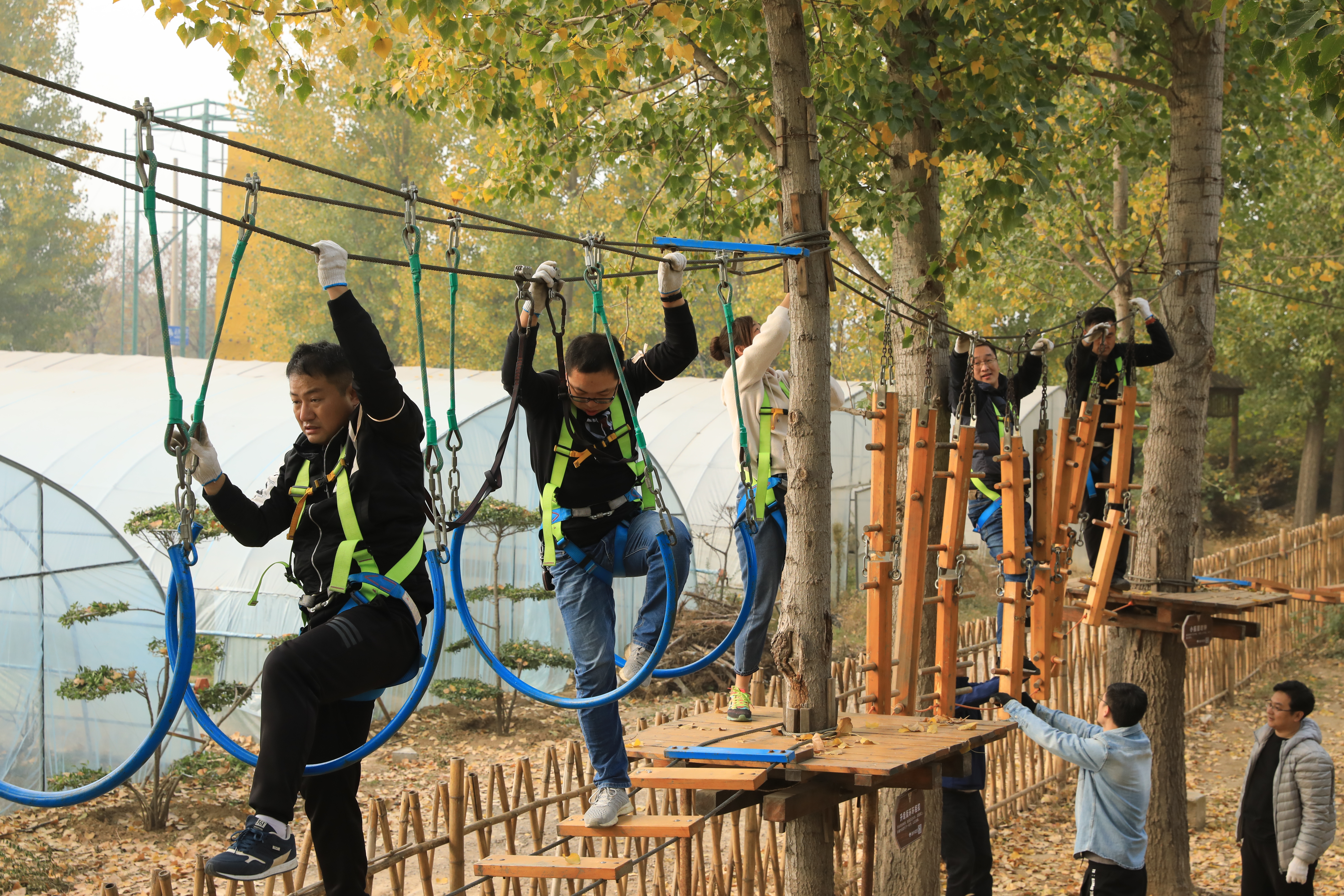 浩宇农庄丛林探险项目都有哪些,安阳殷墟浩宇农庄