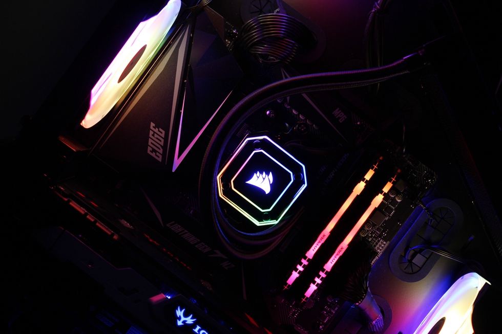 海盗船h100ipro240水冷,海盗船icueh100i一体式水冷