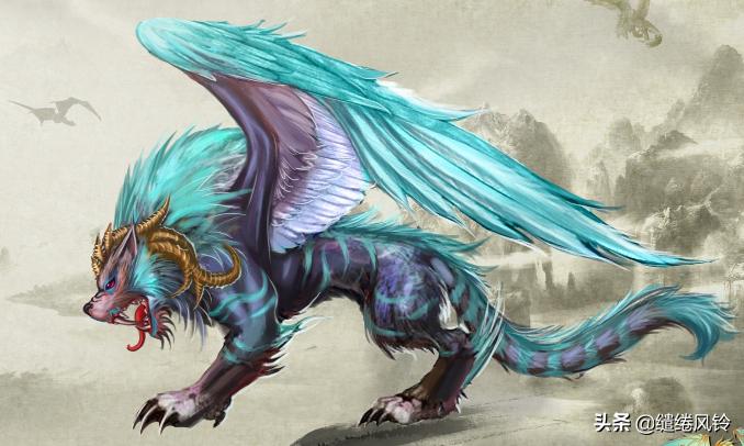 全部山海经神兽彩图,山海经76种神兽图片及名字