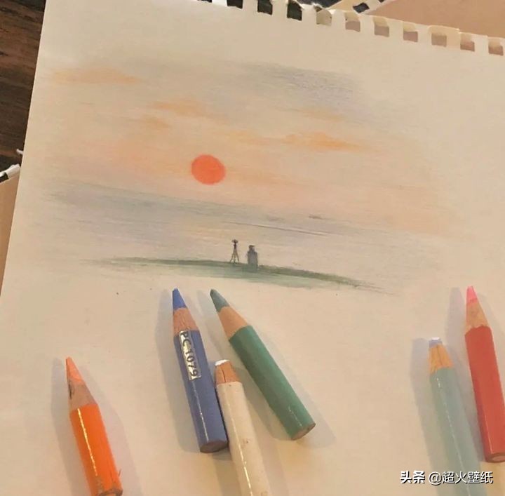 韩国高颜值小姐姐学了6年的绘画,却治愈了全网18万粉丝