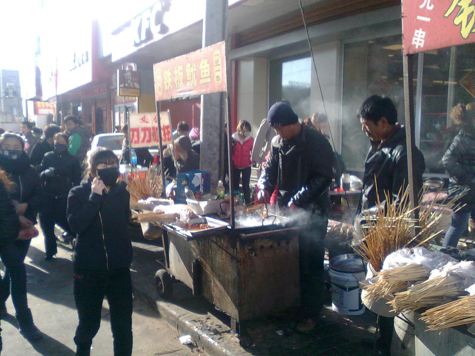 榆林城区街拍,陕西榆林街拍