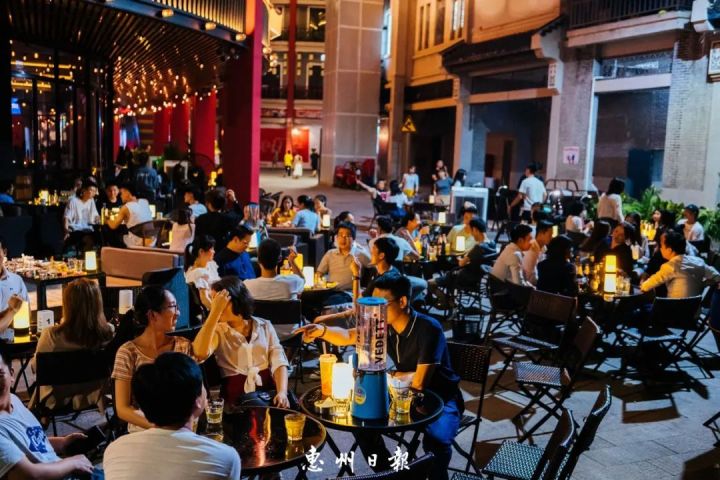 惠州博罗夜色,夜色惠州西湖