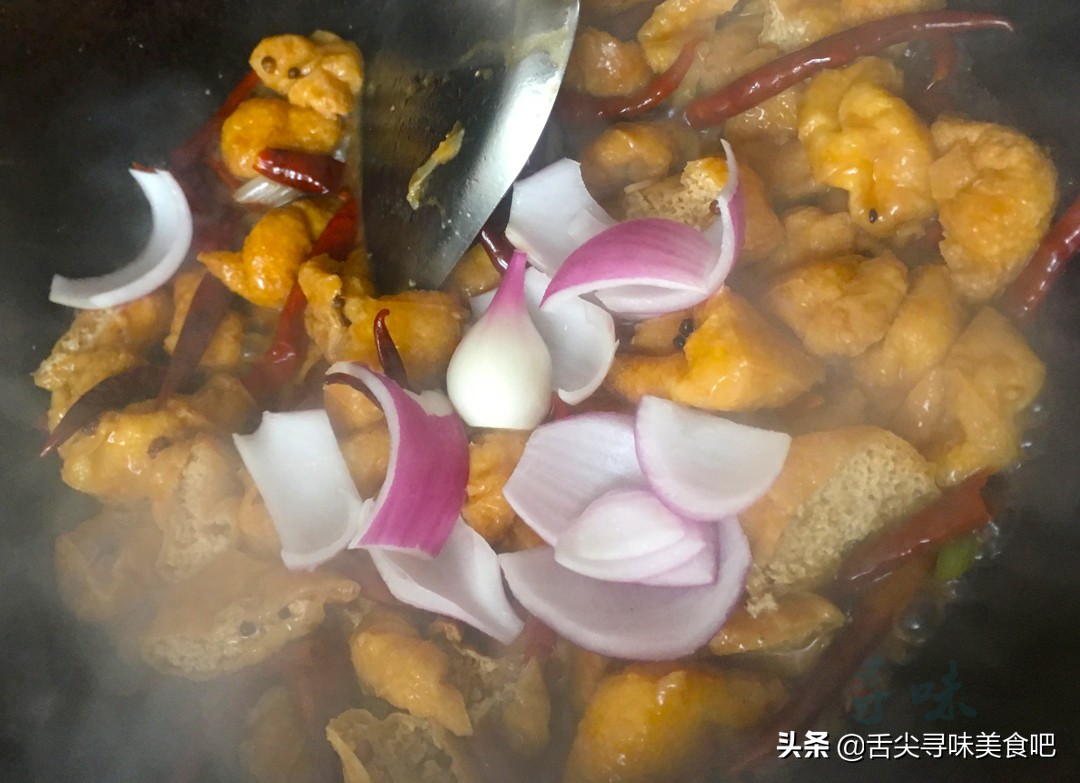 豆泡做火锅,老式豆泡做法