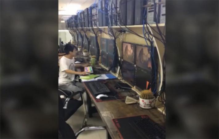 实拍代练工作室，电脑比网吧还多、还专业，这口青春饭不好吃！