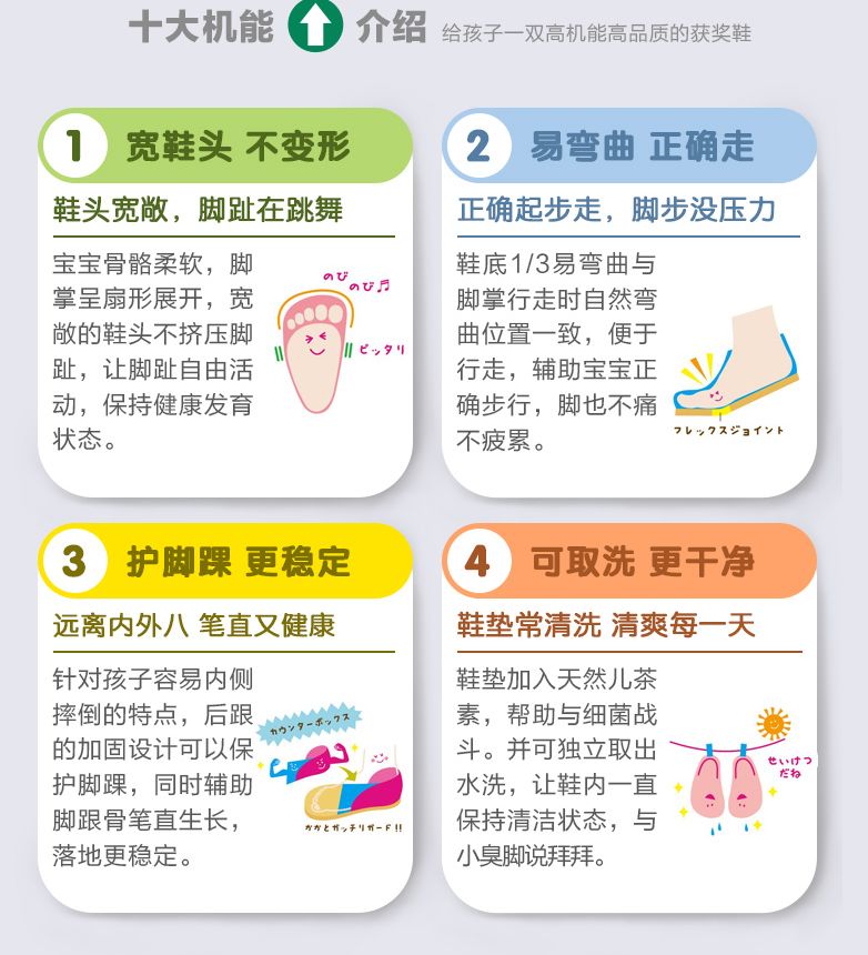 十大最耐穿的便宜童鞋,日本必买童鞋