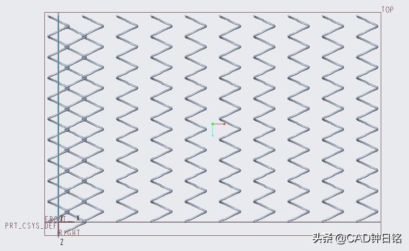 creoproe盖子画法,creo铁丝网模型设计