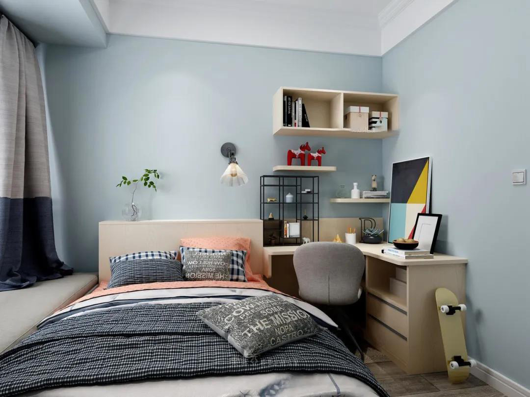 次卧的空间太小？不妨试试这样装