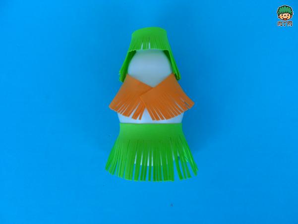 幼儿园元旦手工制作酸奶瓶,玻璃酸奶瓶子创意手工制作