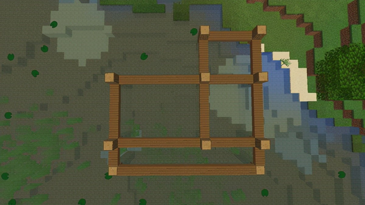 我的世界石头屋子教程,我的世界用圆石和木头造出豪宅