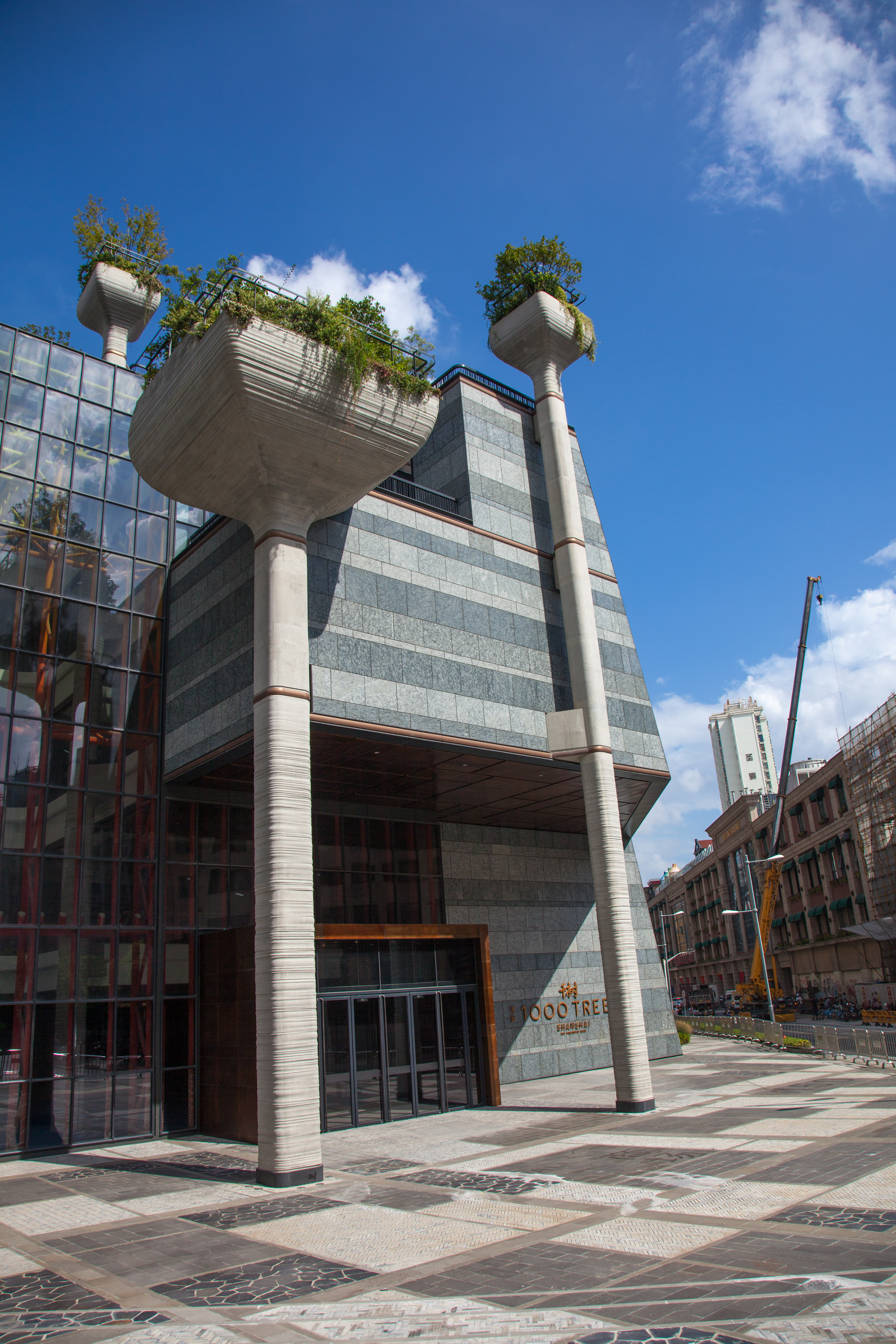 上海网红建筑天安千树,天安千树网红地址