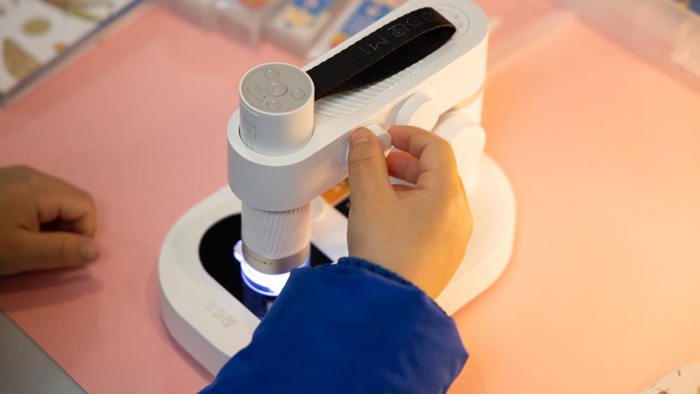 当当狸智能显微镜儿童便携式,当当狸智能显微镜测试