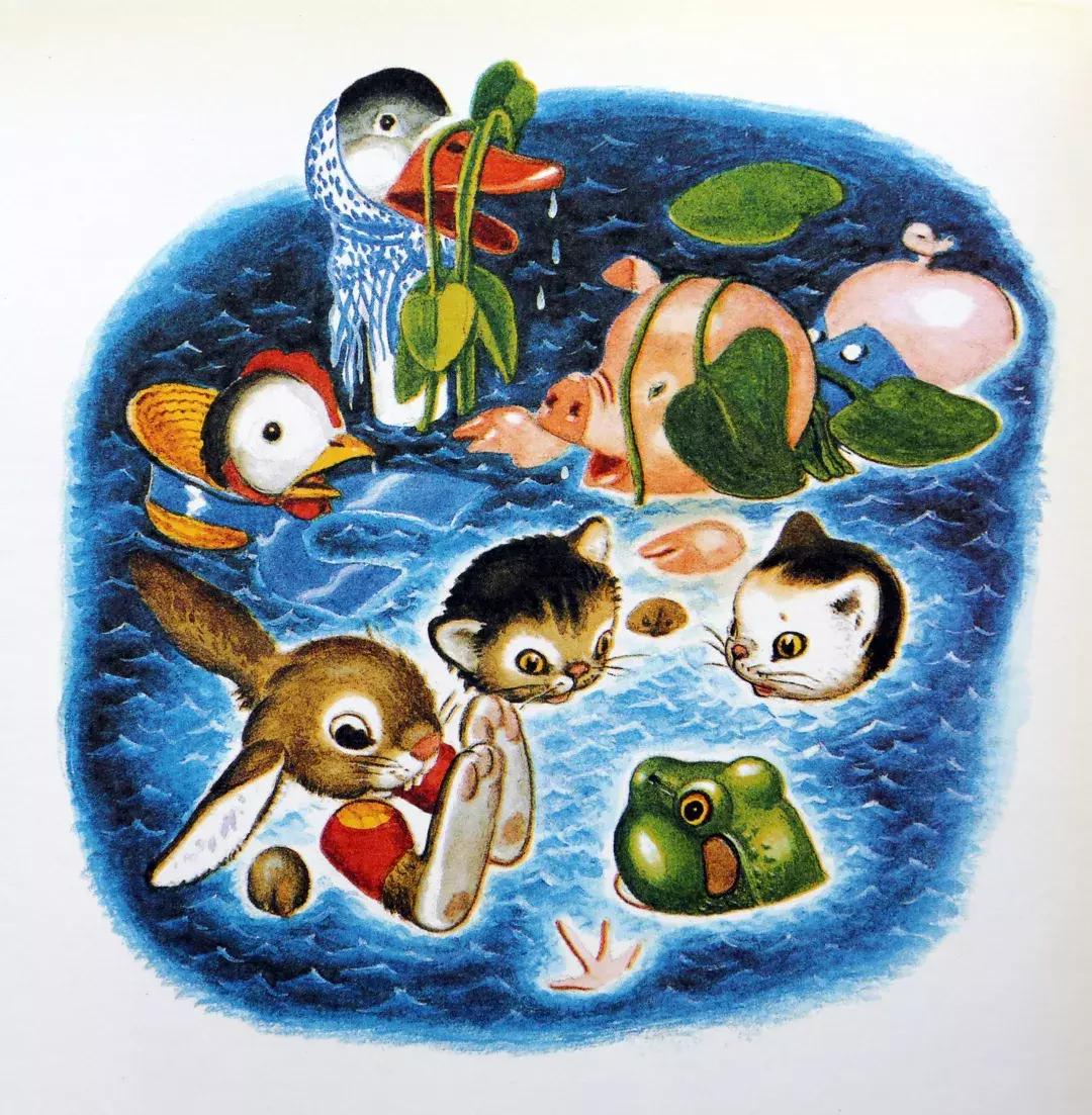 羞答答的小猫绘本故事,绘本阅读有趣的小猫