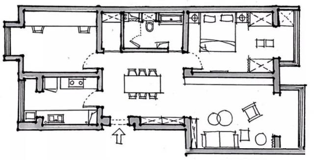 老婆把主卧阳台“内扩”1m宽！挤出阳光衣帽间，全屋太温馨！干货