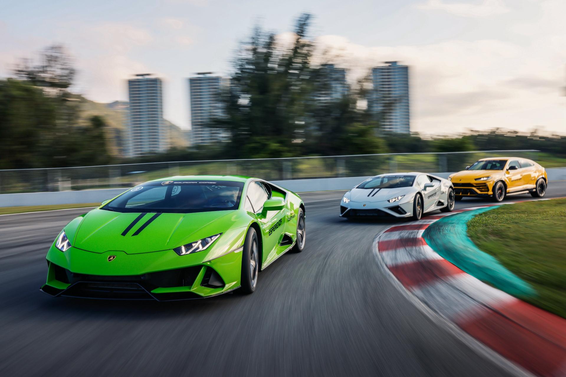 兰博基尼huracanevo赛道体验,兰博基尼huracansto珠海赛道日