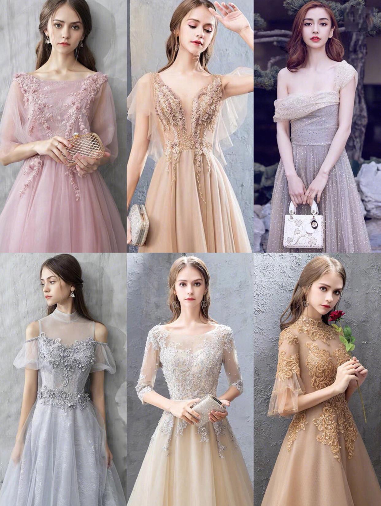 年会穿什么礼服最好看,公司年会晚礼服紫色