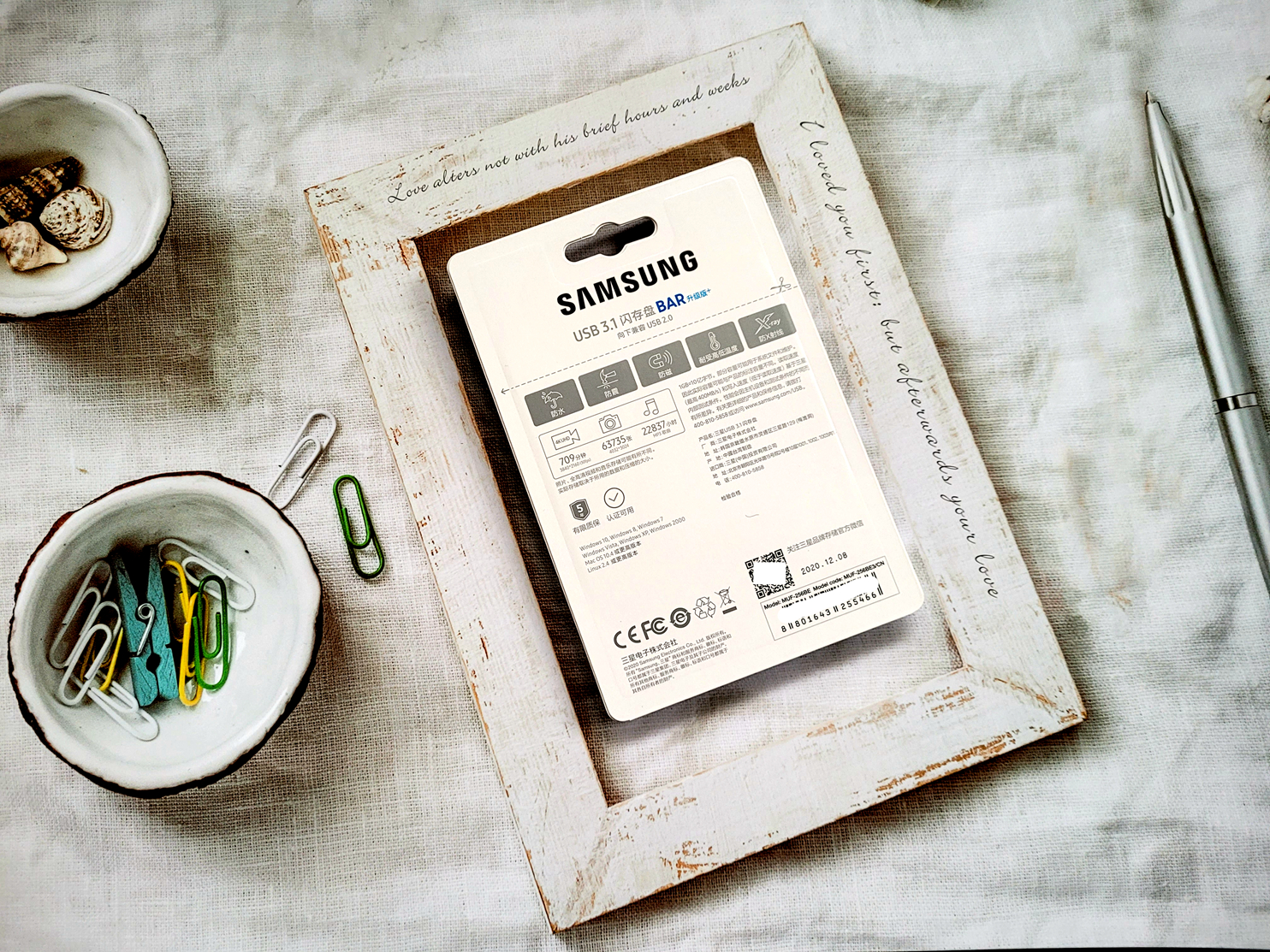 三星u盘256gtype-c,三星u盘bar升级版128g和256g对比